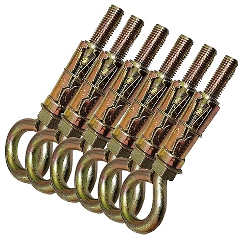 Pure Source India Swing Anchor Fastener Hook – Heavy-Duty Hook for Hanging Swings Indoors & Outdoors